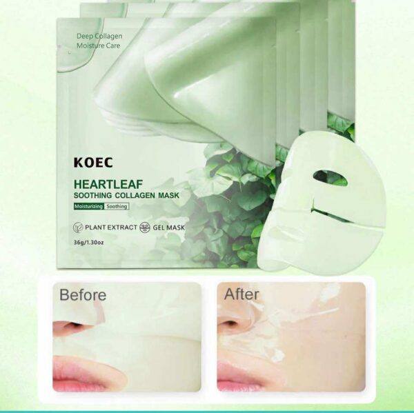 553023635_1490391282166495_3620784181762575627_n Heartleaf Soothing Collagen Mask (4 Sheets)