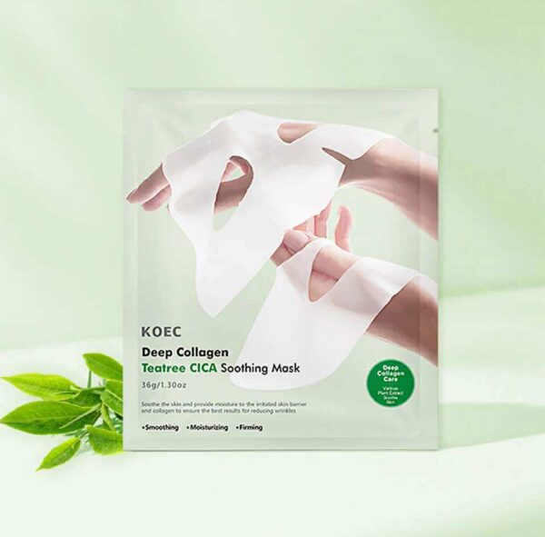 Deep collagen teatree cica soothing mask