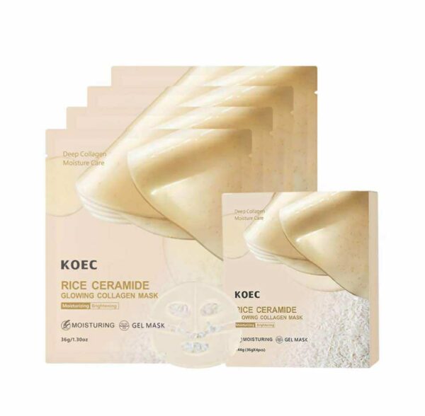 Rice collagen mask 4 sheets