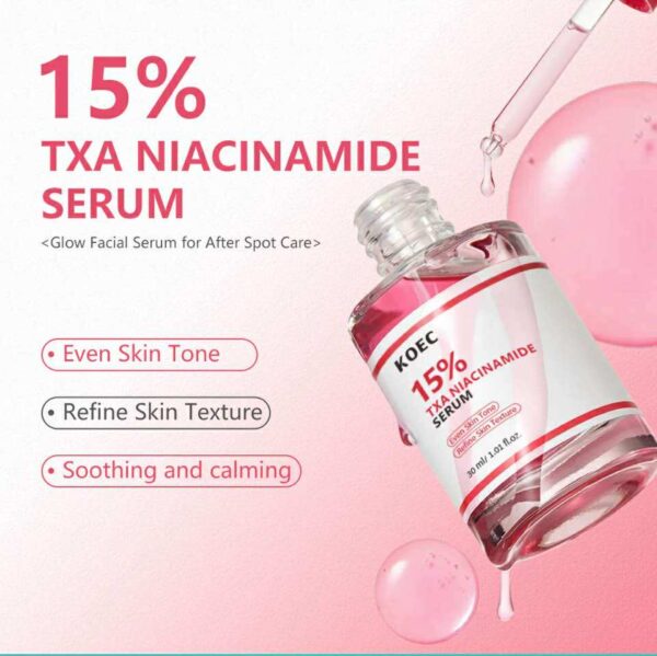 15% TXA niacinamide serum