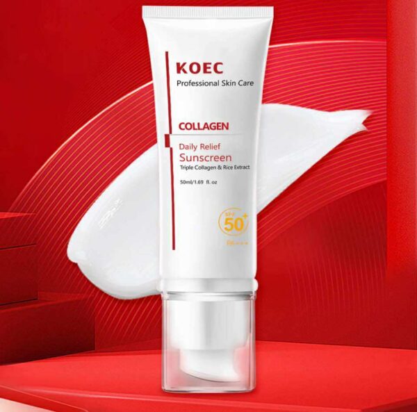 Collagen daily relief sunscreen