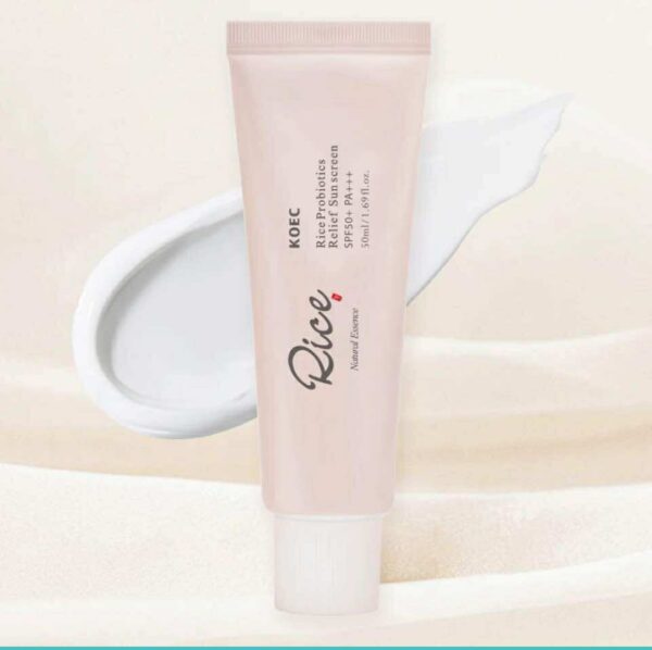 Rice daily relief face sunscreen SPF50+