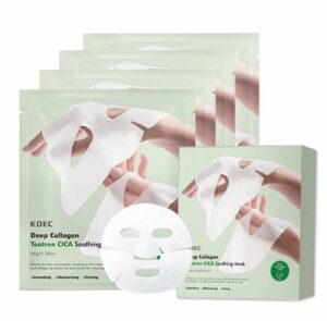 Deep collagen teatree cica soothing mask