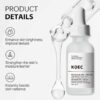 Niacinamide 10%+zinc 1% face serum