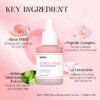 Pink pdrn facial serum
