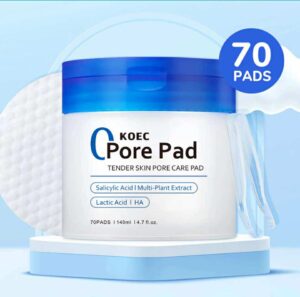 KOEC Zero Pore Cleansing Pad (70 Pads)