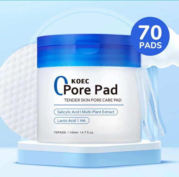 KOEC Zero Pore Cleansing Pad (70 Pads)