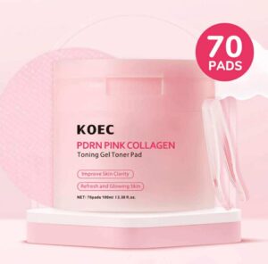 Pdrn & collagen gel toning pad 70pcs
