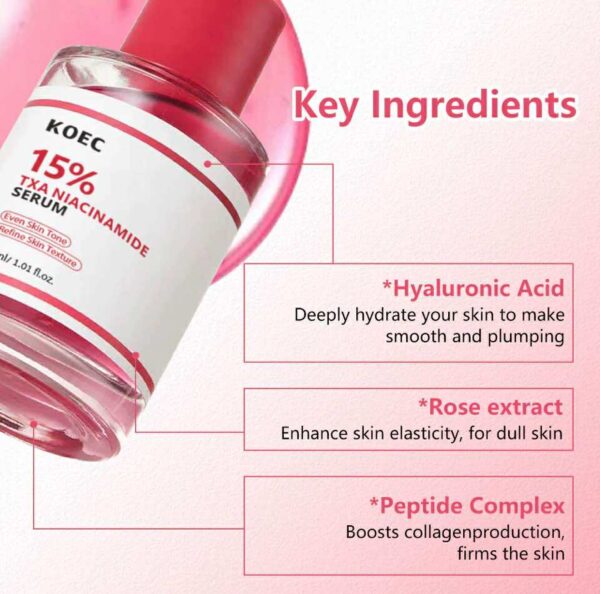 15% TXA niacinamide serum