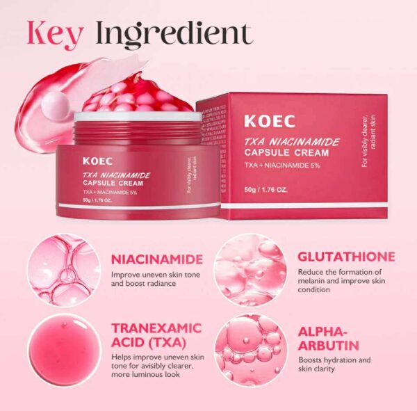 TXA niacinamide capsule cream
