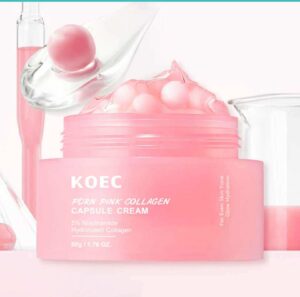 Pdrn pink collagen capsule cream