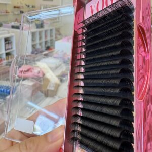 18 Rows Cashmere Lash Tray – Curl 0.03