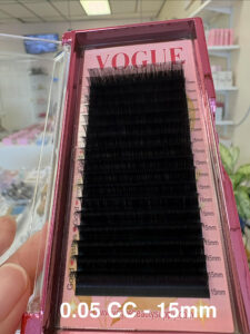 18 Rows Cashmere Lash Tray – Curl 0.05