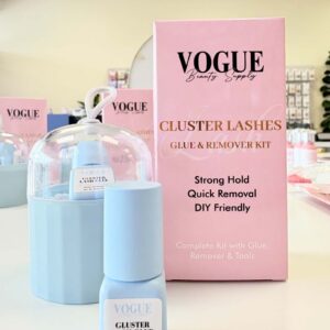 Vogue Cluster Lashes Glue & Remover Kit