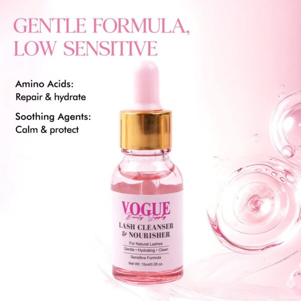 Vogue Lash Cleanser & Nourisher - 15ml